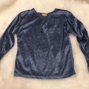 Vintage Blue Cassini Top